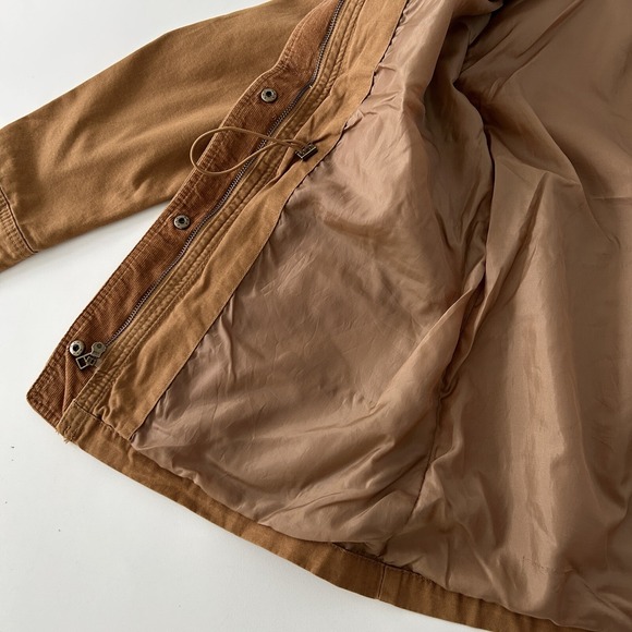 Universal Thread Women's Size XS Brown 100% Cotton Zip Utility Anorak Jacket NEW - Picture 7 of 13